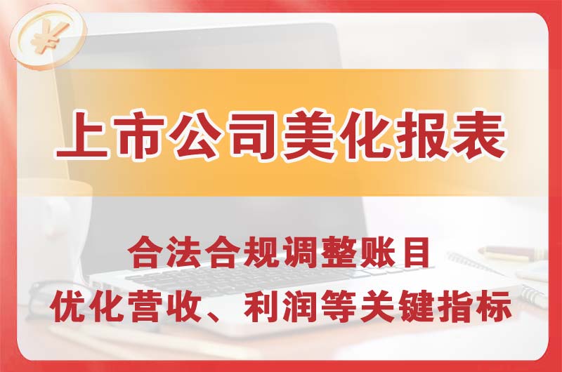 五桂山上市公司美化报表